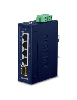 Planet igs-510tf łącza sieciowe nie zarządzany gigabit ethernet (10/100/1000) niebieski