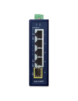 Planet igs-510tf łącza sieciowe nie zarządzany gigabit ethernet (10/100/1000) niebieski 2