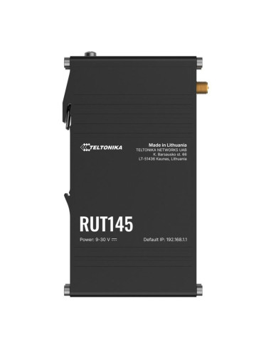 Teltonika rut145 router bezprzewodowy fast ethernet jedna częstotliwości (2,4 ghz) czarny