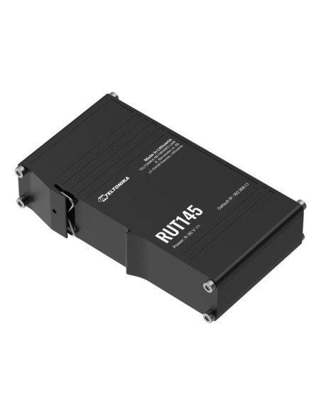 Teltonika rut145 router bezprzewodowy fast ethernet jedna częstotliwości (2,4 ghz) czarny