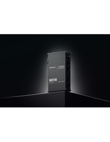 Teltonika rut145 router bezprzewodowy fast ethernet jedna częstotliwości (2,4 ghz) czarny