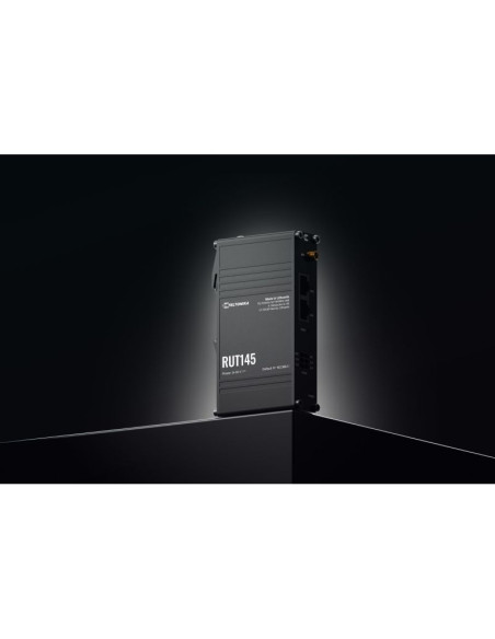 Teltonika rut145 router bezprzewodowy fast ethernet jedna częstotliwości (2,4 ghz) czarny