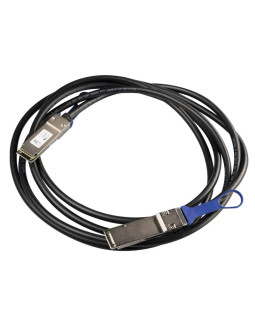 Mikrotik xq+da0003 kabel infiniband 3 m qsfp+ to qsfp+ / qsfp28 to qsfp28 czarny 2
