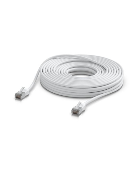 Ubiquiti uacc-cable-patch-outdoor-c6a-15m-w kabel sieciowy biały cat6a f/utp (ftp)