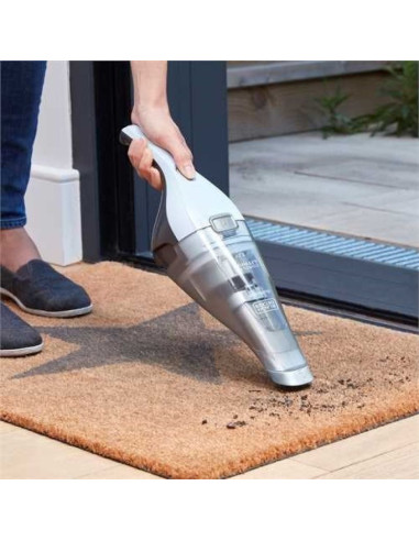 Odkurzacz przenośny black & decker nvc215w niebieski, szary bez worka