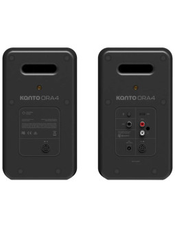Kanto audio ora4 – głośniki referencyjne 140w usb-c / bluetooth – black (para) 2