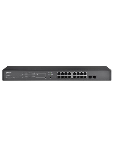 Switch tp-link tl-sg2218p l2/l2+ gigabit ethernet (10/100/1000) obsługa poe 1u czarny