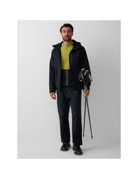 Kurtka softshell wiatroodporna membrana 8000 męska 4f 4fraw26tsofm699-20s