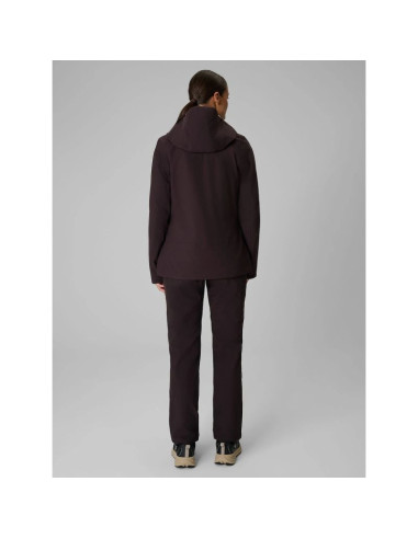 Spodnie trekkingowe softshell wiatroodporne membrana 10000 damskie 4f 4fraw26tftrf1608-80s