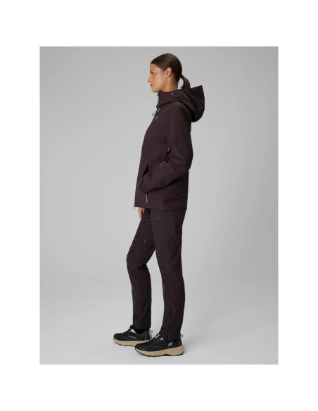 Spodnie trekkingowe softshell wiatroodporne membrana 10000 damskie 4f 4fraw26tftrf1608-80s