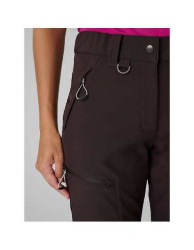 Spodnie trekkingowe softshell wiatroodporne membrana 10000 damskie 4f 4fraw26tftrf1608-80s