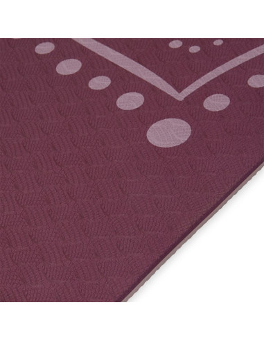 Gaiam mata do jogi tpe blush 6 mm 64262