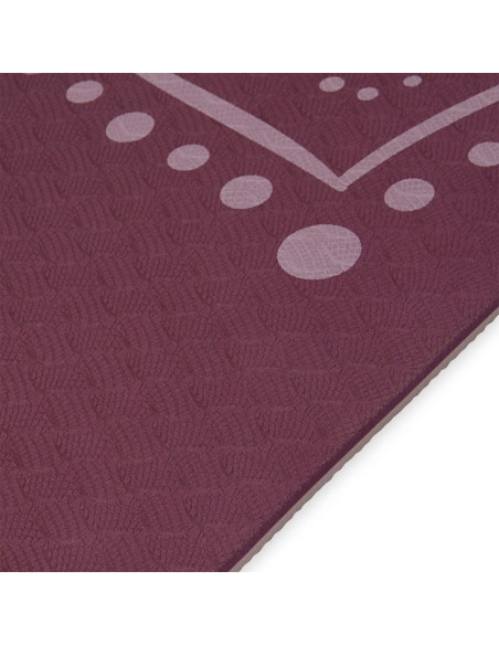 Gaiam mata do jogi tpe blush 6 mm 64262