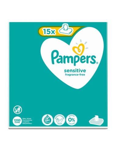 Pampers 81687213 wilgotna chusteczka dla dzieci 1200 szt.