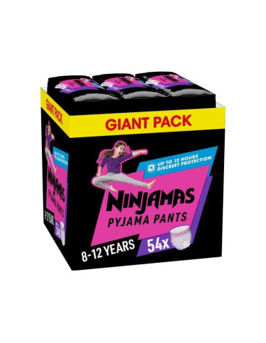 Pampers pieluchomajtki ninjamas r. xxxl r. 54 girl