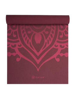 Gaiam mata do jogi cherry sundial layers 5 mm 66301