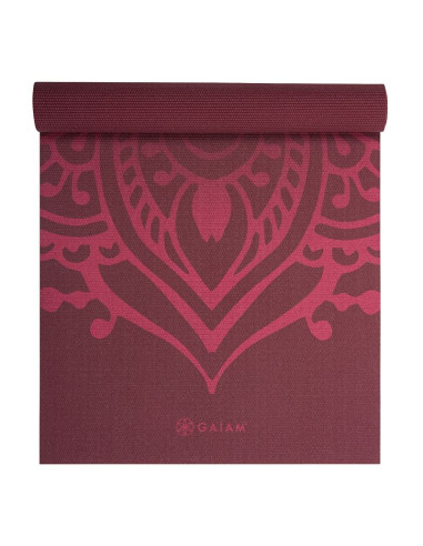 Gaiam mata do jogi cherry sundial layers 5 mm 66301