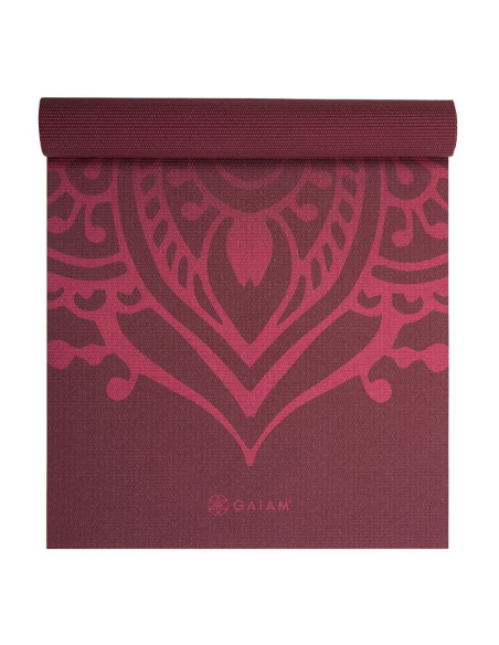 Gaiam mata do jogi cherry sundial layers 5 mm 66301