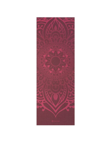 Gaiam mata do jogi cherry sundial layers 5 mm 66301