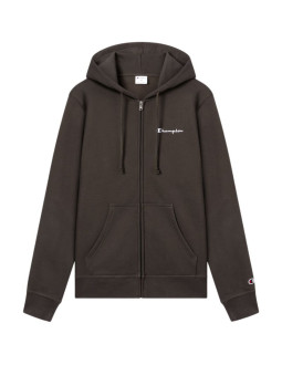 Bluza męska champion hooded full zip sweatshirt brązowy 221794 gs509 2