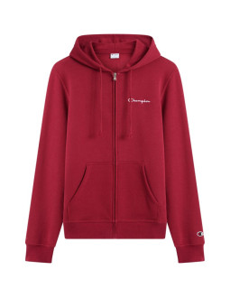 Bluza męska champion hooded full zip sweatshirt czerwona 221794 rs508 2