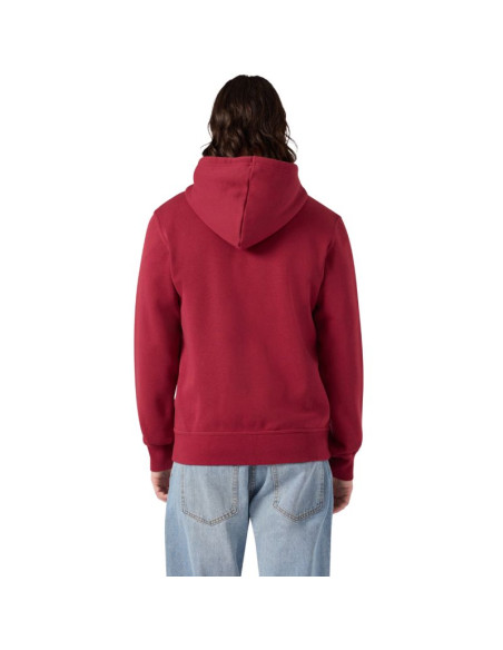 Bluza męska champion hooded full zip sweatshirt czerwona 221794 rs508