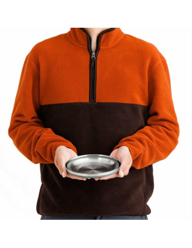 Sea to summit detour naczynie campingowe okrągły silikon, stal nierdzewna możliwość złożenia 1 os. osobisty