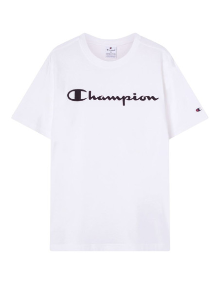 Koszulka męska champion ss tee biała 221814 ww001
