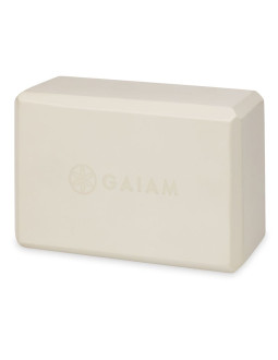 Gaiam kostka do jogi calming greige 66032