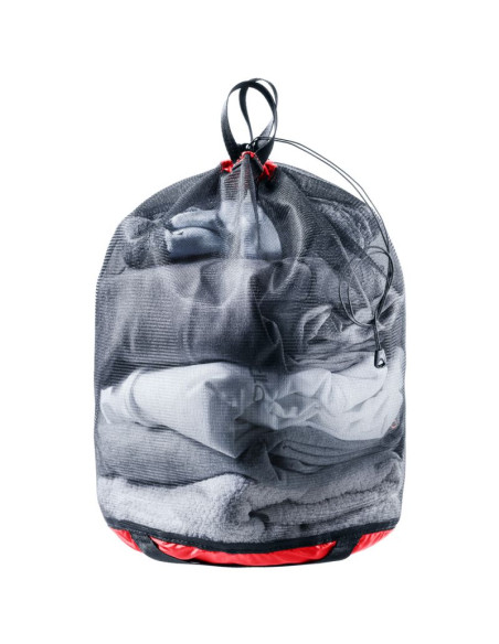 Mesh sack 5 cherry-black