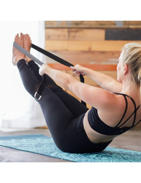 Gaiam pasek do jogi 244 cm 64534