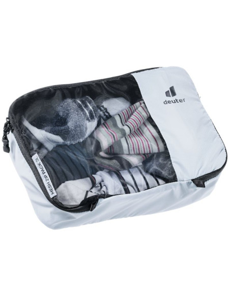 Mesh zip pack 3 tin-black