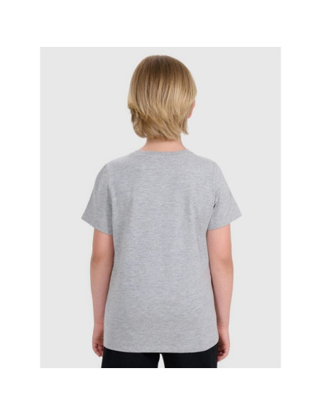 T-shirt regular gładki chłopięcy 4f 4fjrmm00ttshm3254-25m