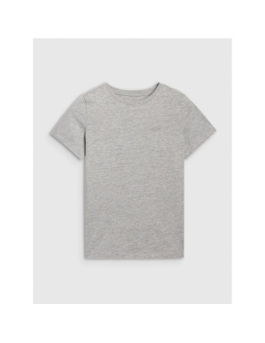 T-shirt regular gładki chłopięcy 4f 4fjrmm00ttshm3254-25m