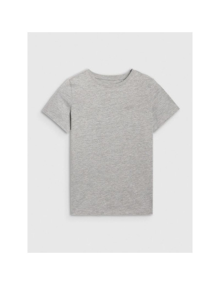 T-shirt regular gładki chłopięcy 4f 4fjrmm00ttshm3254-25m