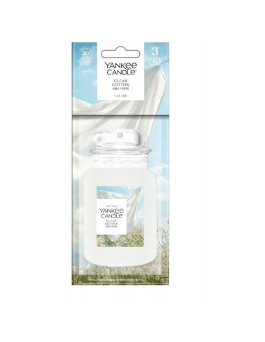 Zawieszka samochodowa bonus pack clean cotton yankee