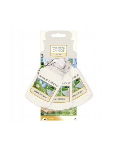 Zawieszka samochodowa bonus pack clean cotton yankee