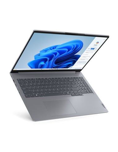 Lenovo thinkbook 16 g7 arp amd ryzen™ 5 7535hs laptop 40,6 cm (16") wuxga 16 gb ddr5-sdram 512 gb ssd wi-fi 6e (802.11ax) window