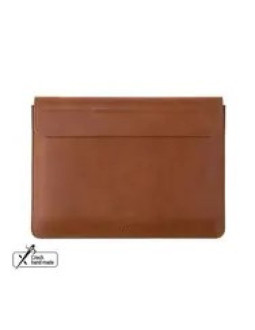 Etui fixed fixed oxford do apple macbook pro 16" (2019 i nowsze) brązowe