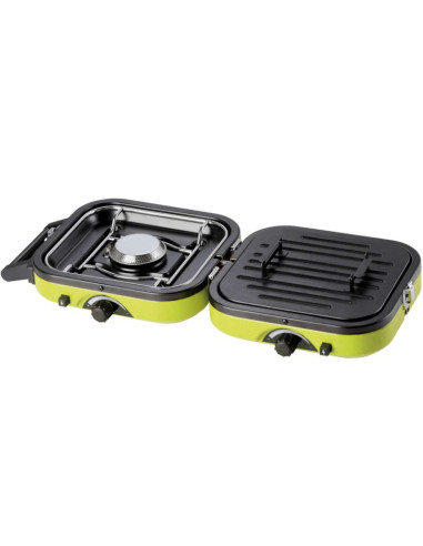 Kuchenka turystyczna na kemping podwójna dual compact + grill