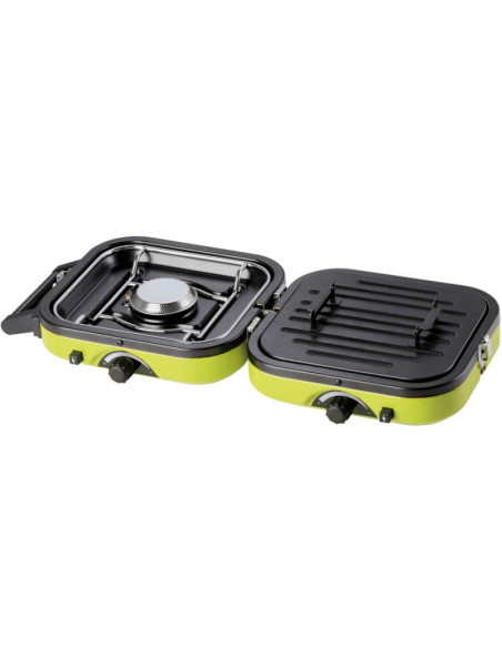 Kuchenka turystyczna na kemping podwójna dual compact + grill