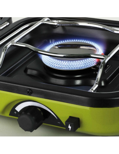 Kuchenka turystyczna na kemping podwójna dual compact + grill