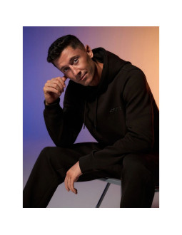Bluza dresowa regular z kapturem męska 4f | robert lewandowski rl9kss26tswsm2954-80s
