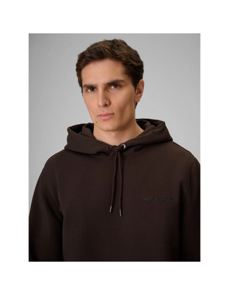 Bluza dresowa regular z kapturem męska 4f | robert lewandowski rl9kss26tswsm2954-80s