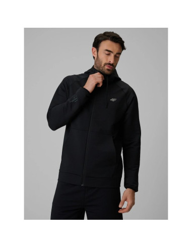 Bluza treningowa regular z kapturem męska 4f 4frss26tfswm0872-20s