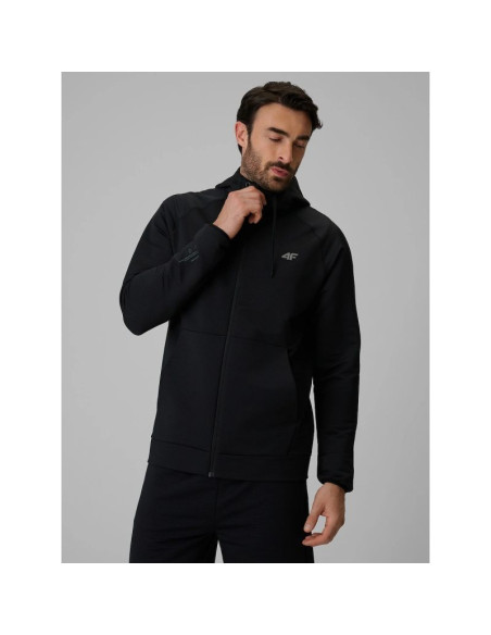 Bluza treningowa regular z kapturem męska 4f 4frss26tfswm0872-20s