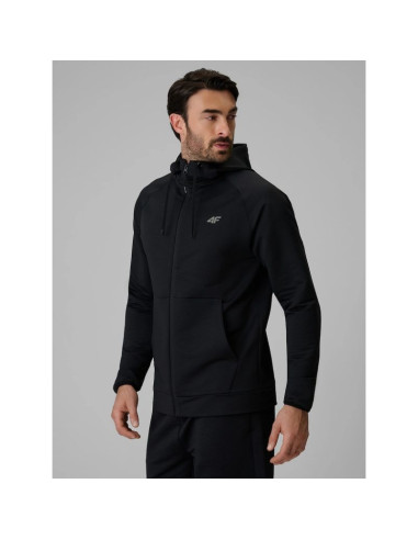 Bluza treningowa regular z kapturem męska 4f 4frss26tfswm0872-20s