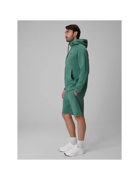 Bluza treningowa regular z kapturem męska 4f 4frss26tfswm0872-46s