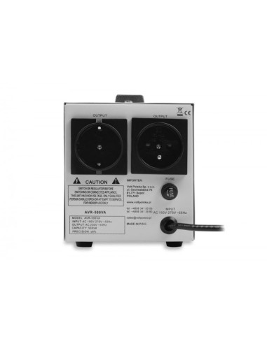 Volt stabilizator napięcia volt polska avr 500