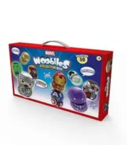Wooblies marvel - skrzynka kolekcjonerska + 4 figurki wbm 006